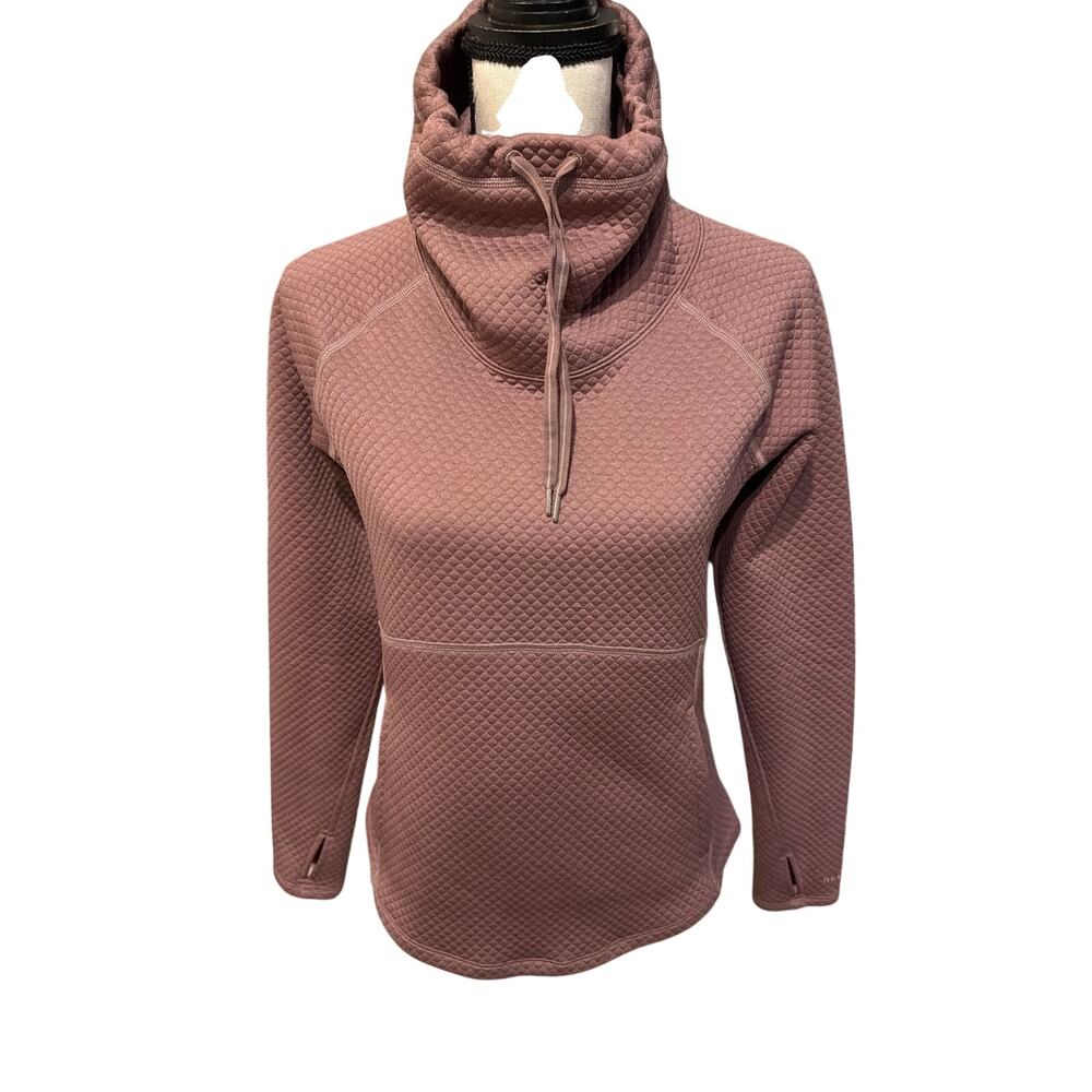 ⭐️ Women’s Marmot Annie Quilted Funnel Neck Mauve Sweatshirt Size Small NWOT
